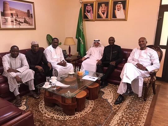 L'Ambassadeur du Royaume d'Arabie Saoudite au Mali rencontre le Président de la Chambre de Commerce et d'Industrie du Mali